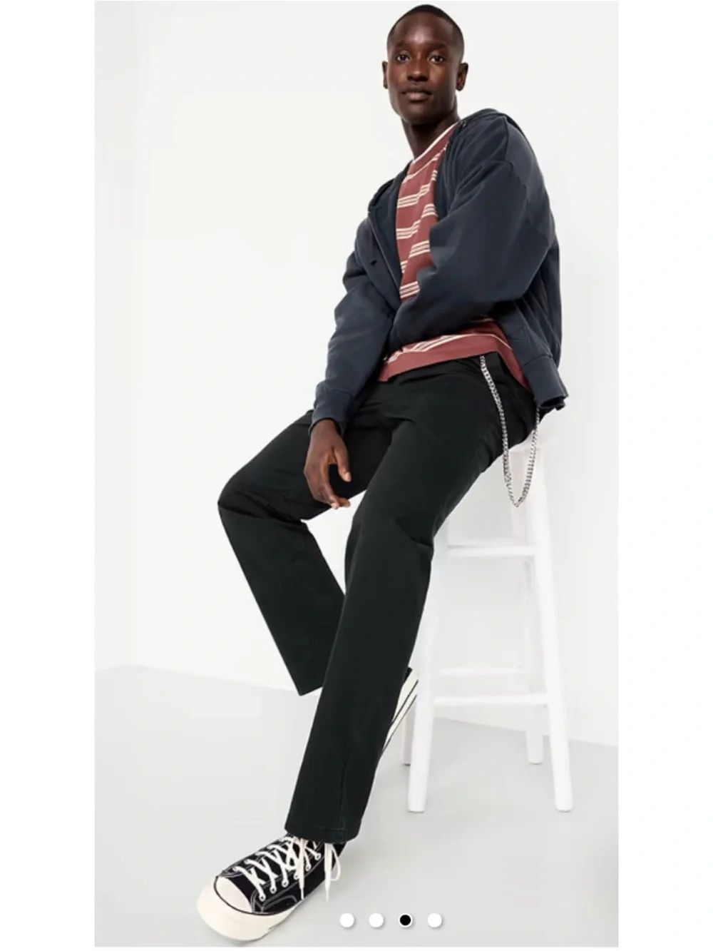 Old Navy Heavyweight 90's Loose Built-In Flex Pants Size 34x32 ~ NWT
